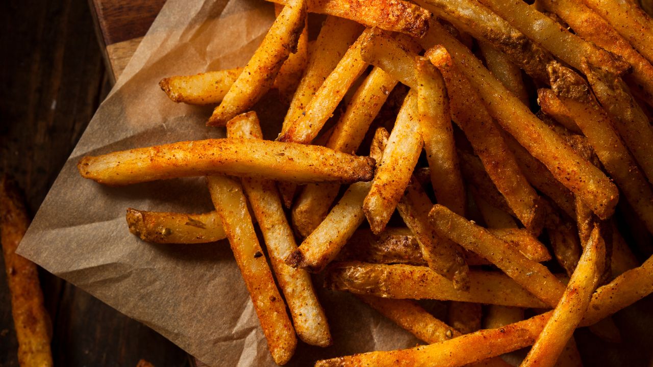 Large French Fries From Five Guys