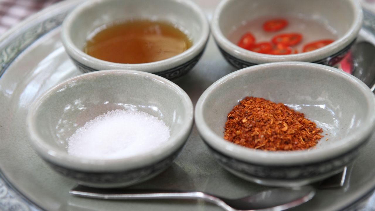 Mixture Of Chili Powder And Salt