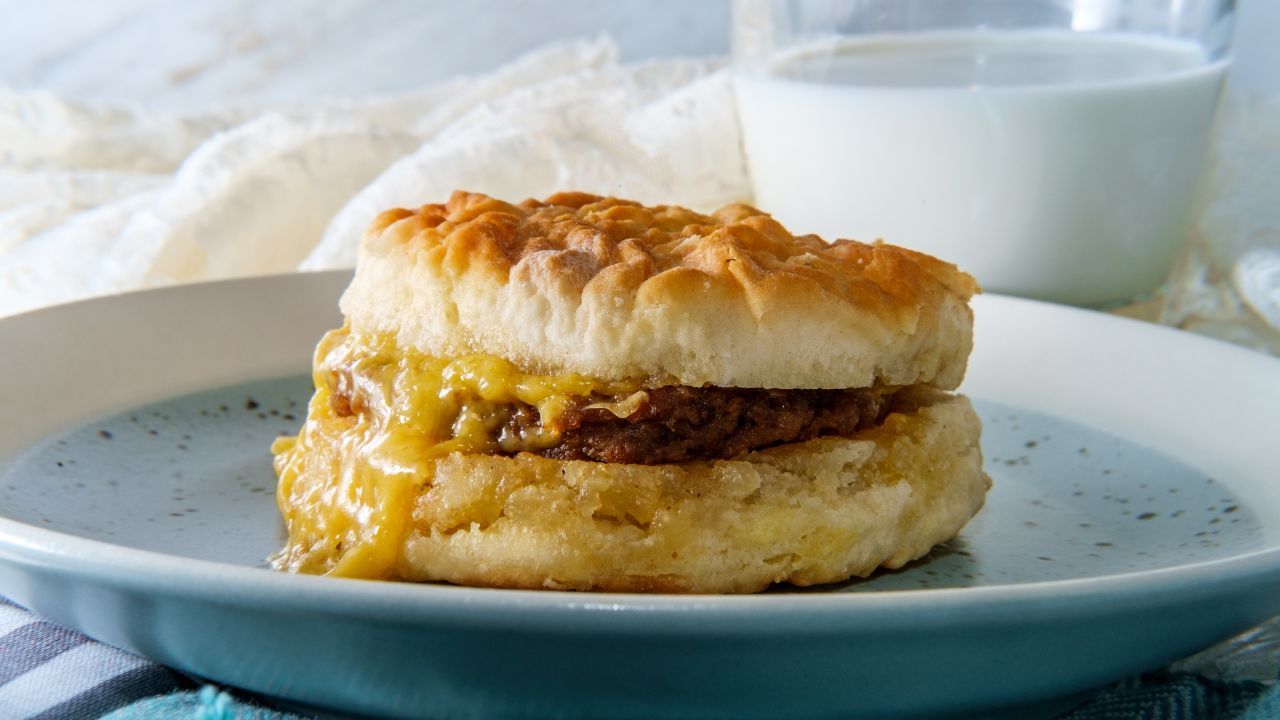Sausage Biscuit- $1.59
