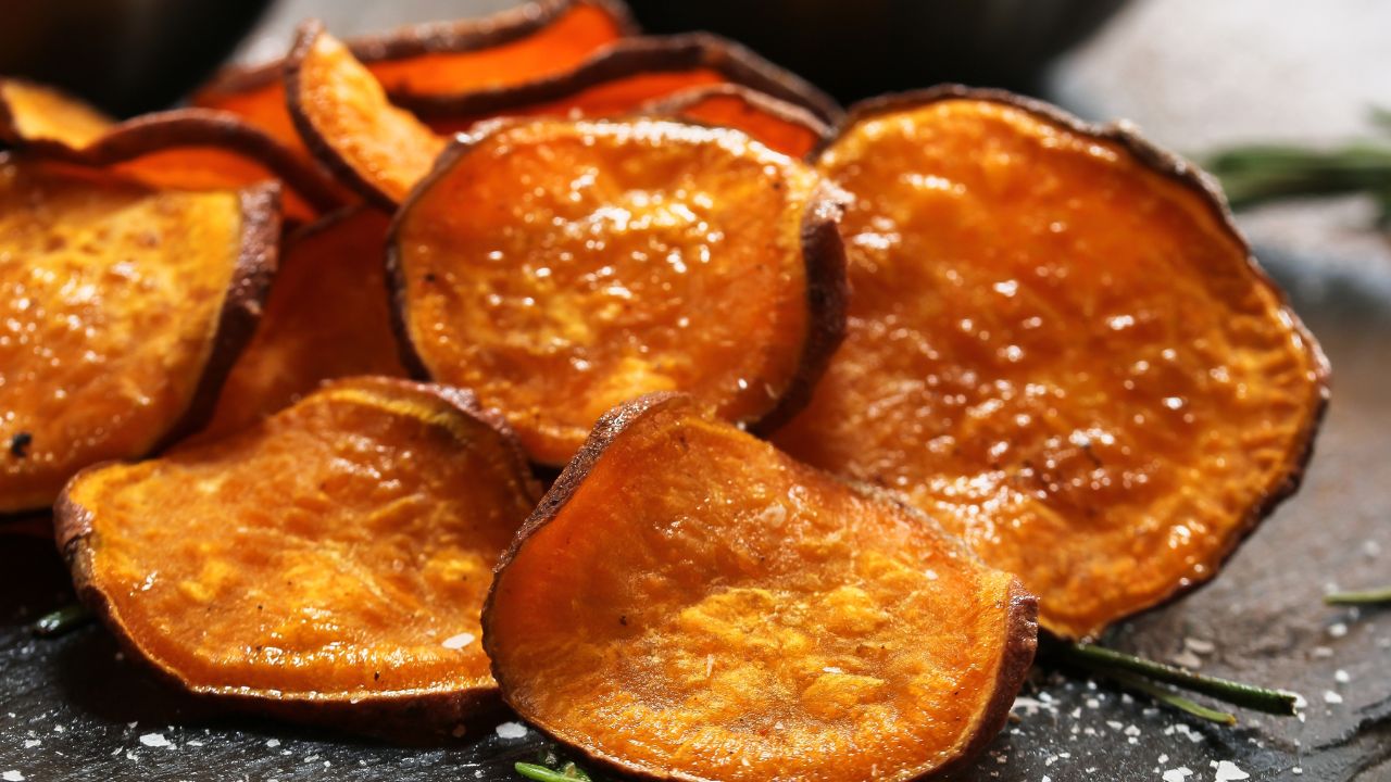 Baked Sweet Potato Chips