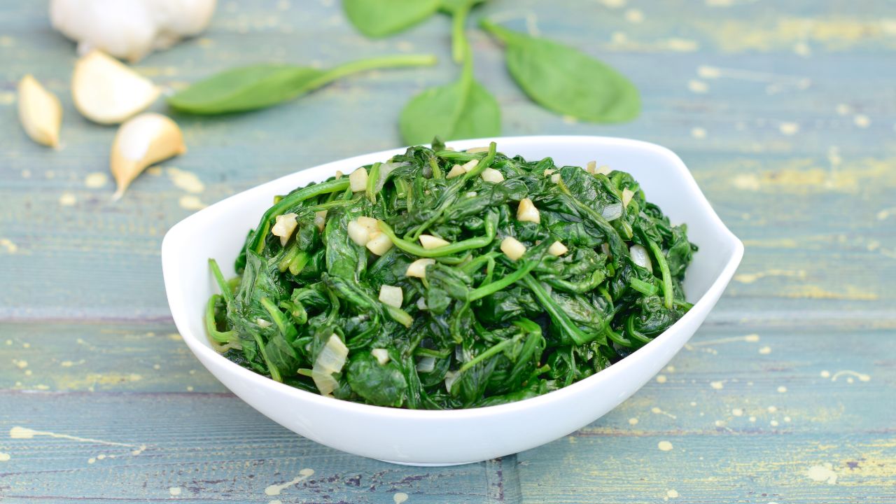 Sautéed Spinach